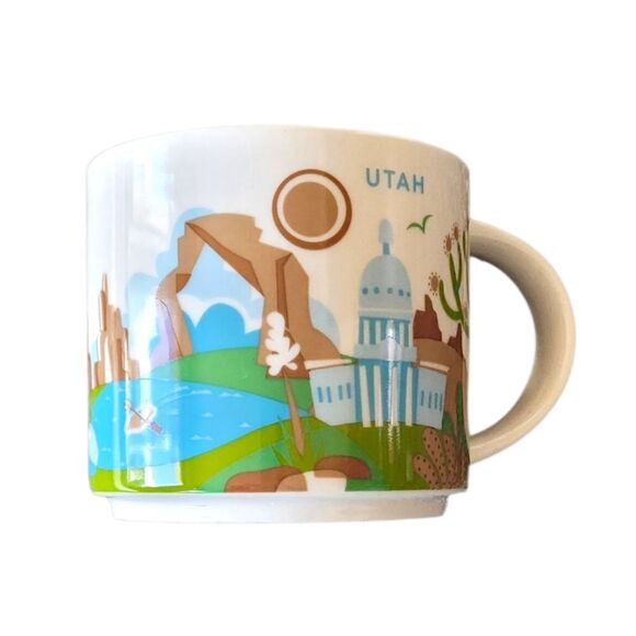 Starbucks You Are Here Utah Coffee Mug OS - Picture 2 of 5